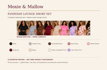 Moxie & Mallow — Everyday Lounge Short Set digital mockup