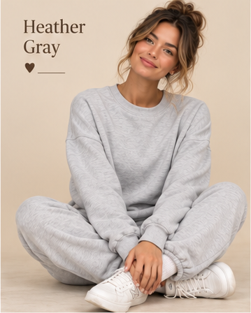 Everyday Long Sleeve |color=Heather Gray| original approved lookbook crop; illustrative only